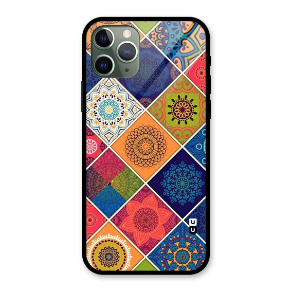 Multi Designs Glass Back Case for iPhone 11 Pro