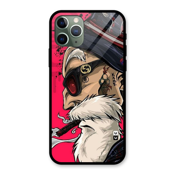 Old Man Swag Glass Back Case for iPhone 11 Pro