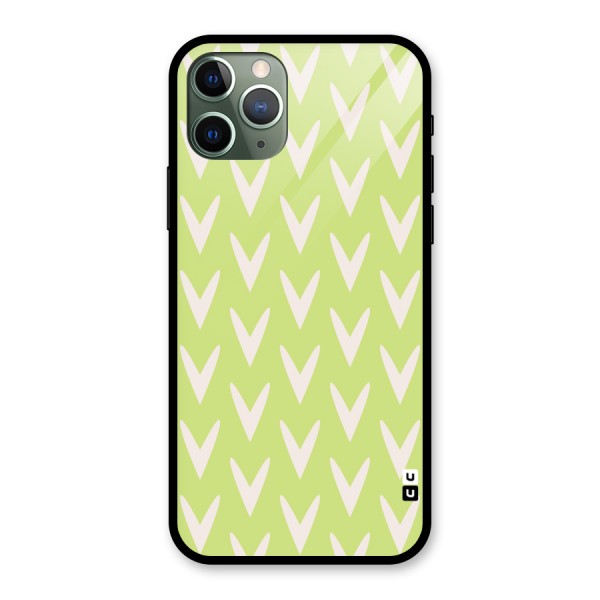 Pastel Green Grass Glass Back Case for iPhone 11 Pro
