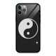 Peace Disorted Glass Back Case for iPhone 11 Pro
