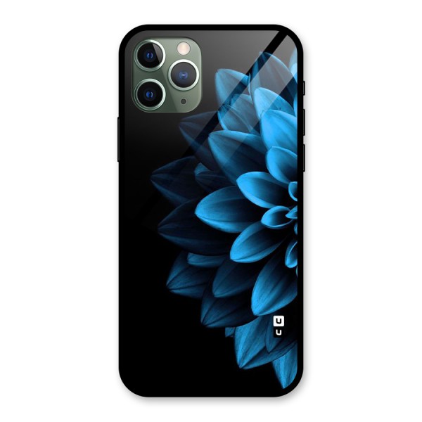Petals In Blue Glass Back Case for iPhone 11 Pro