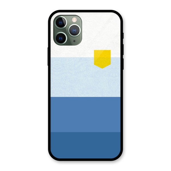 Pocket Stripes. Glass Back Case for iPhone 11 Pro