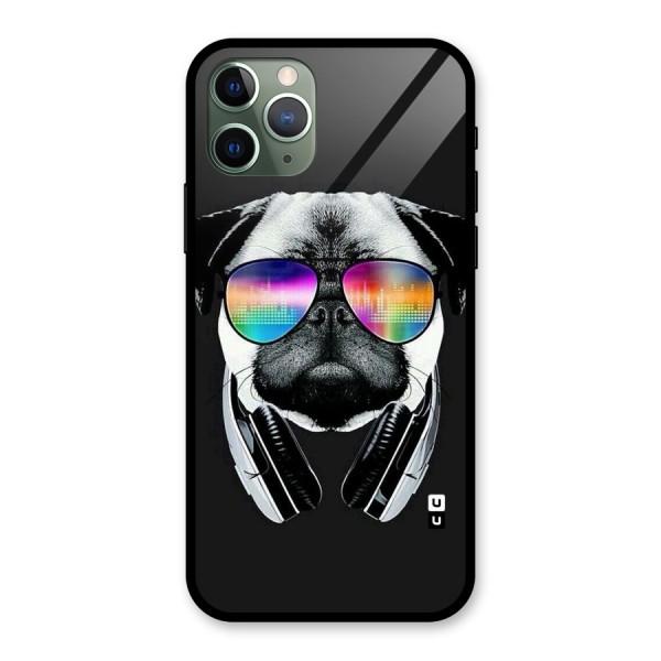 Rainbow Dog Swag Glass Back Case for iPhone 11 Pro