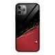 Red Flow Drops Glass Back Case for iPhone 11 Pro