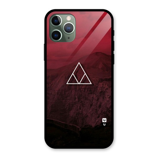 Red Hills Glass Back Case for iPhone 11 Pro