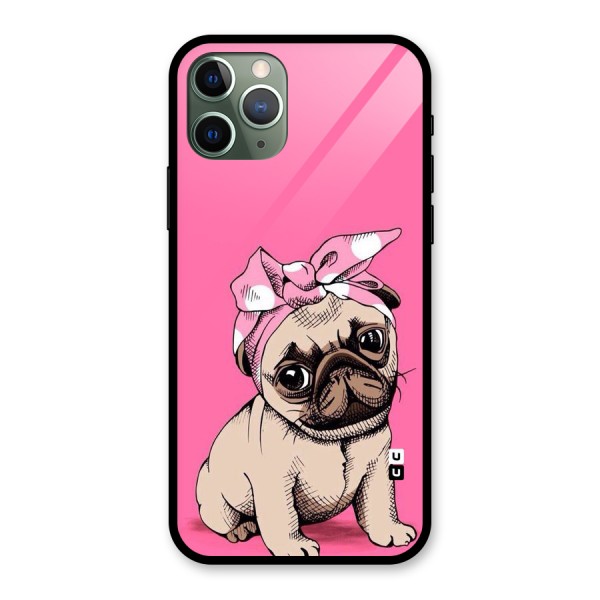 Ribbon Doggo Glass Back Case for iPhone 11 Pro