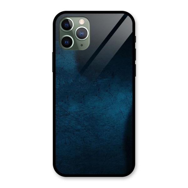 Royal Blue Glass Back Case for iPhone 11 Pro