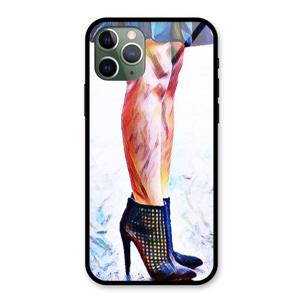 Sassy Heels Glass Back Case for iPhone 11 Pro