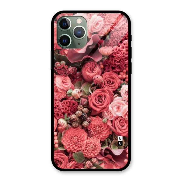 Shades Of Peach Glass Back Case for iPhone 11 Pro