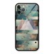 Three Triangles Glass Back Case for iPhone 11 Pro