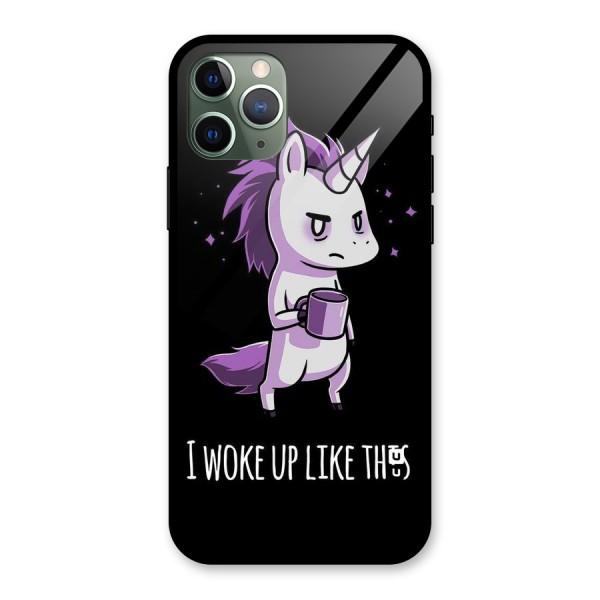 Unicorn Morning Glass Back Case for iPhone 11 Pro