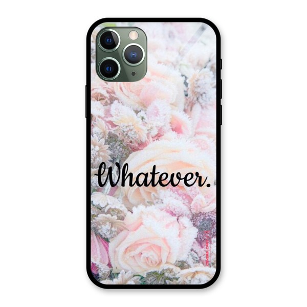 Whatever Glass Back Case for iPhone 11 Pro