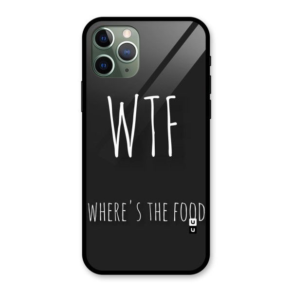 Where The Food Glass Back Case for iPhone 11 Pro
