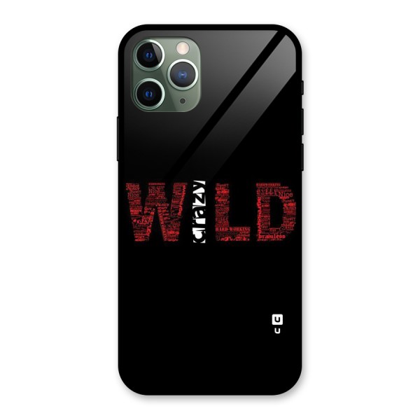 Wild Crazy Glass Back Case for iPhone 11 Pro