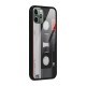 Casette Design Glass Back Case for iPhone 11 Pro