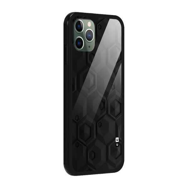 Classic Hexa Glass Back Case for iPhone 11 Pro