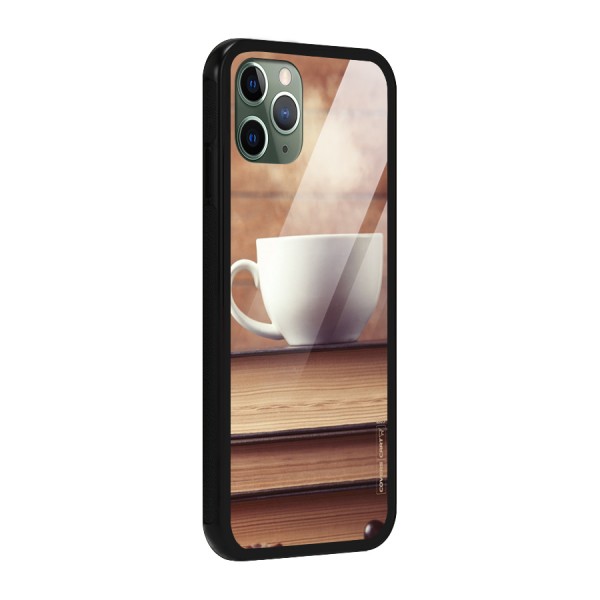 Coffee And Bookworm Glass Back Case for iPhone 11 Pro