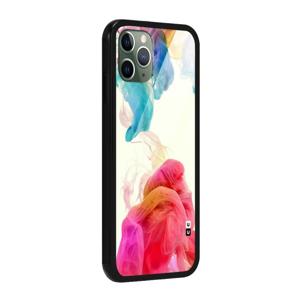 Colorful Splash Glass Back Case for iPhone 11 Pro