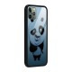 Confused Cute Panda Glass Back Case for iPhone 11 Pro