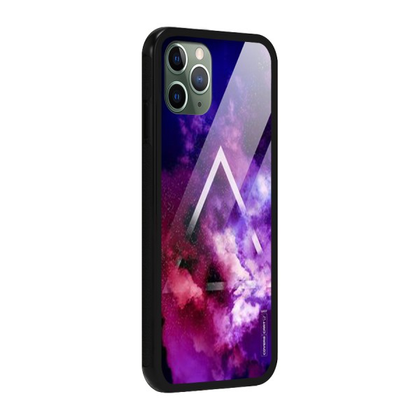 Galaxy Smoke Hues Glass Back Case for iPhone 11 Pro
