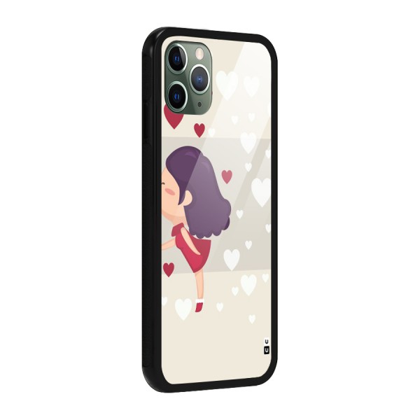 Girl in Love Glass Back Case for iPhone 11 Pro