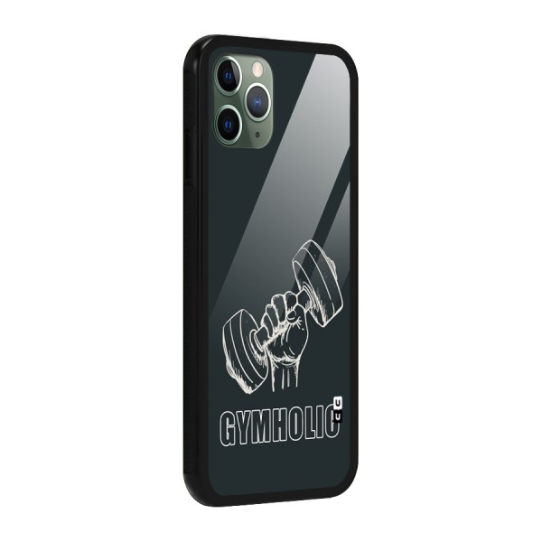 Gymholic Design Glass Back Case for iPhone 11 Pro