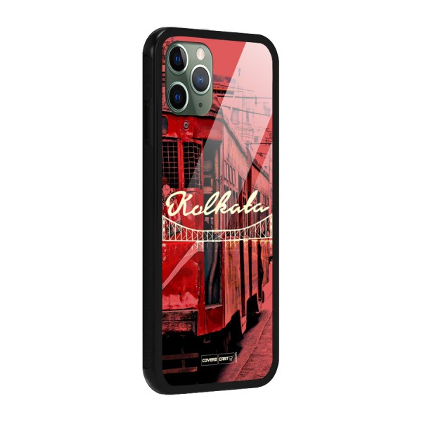 Kolkata Citystyle Glass Back Case for iPhone 11 Pro