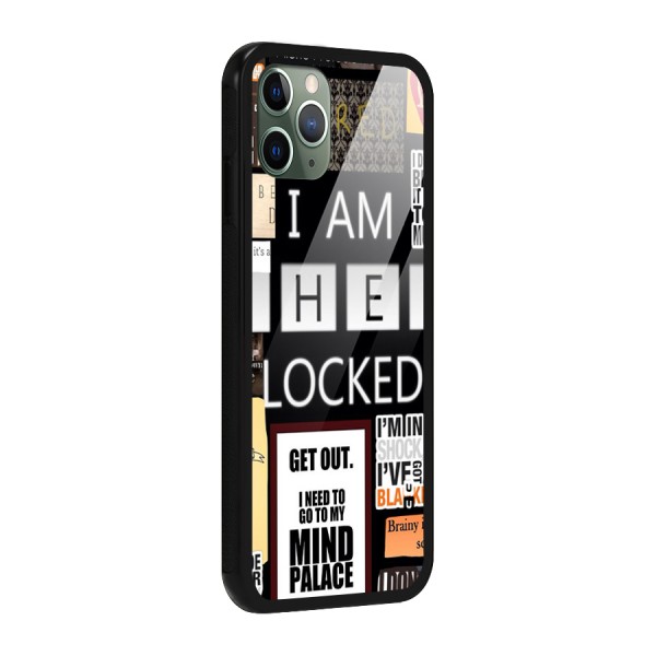 Mystery Pattern Glass Back Case for iPhone 11 Pro