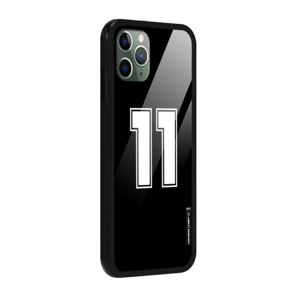 Number 11 Glass Back Case for iPhone 11 Pro