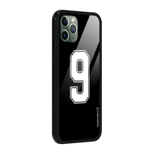 Number 9 Glass Back Case for iPhone 11 Pro