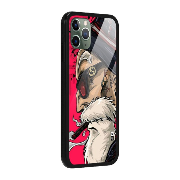 Old Man Swag Glass Back Case for iPhone 11 Pro