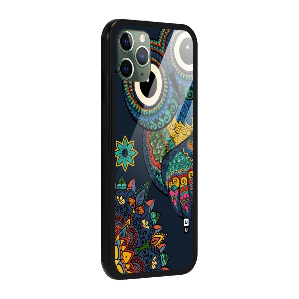 Owl Eyes Glass Back Case for iPhone 11 Pro