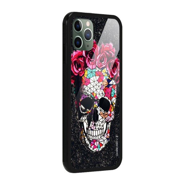 Pretty Dead Face Glass Back Case for iPhone 11 Pro