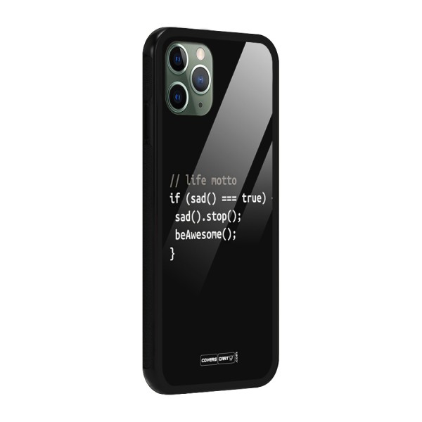 Programmers Life Glass Back Case for iPhone 11 Pro