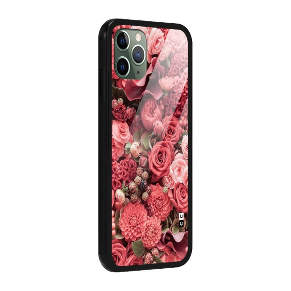 Shades Of Peach Glass Back Case for iPhone 11 Pro