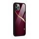 Smooth Maroon Glass Back Case for iPhone 11 Pro