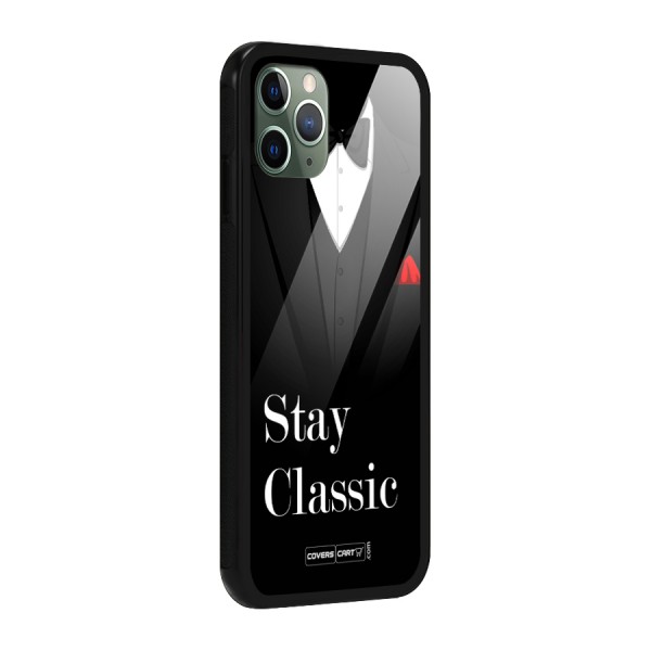 Stay Classic Glass Back Case for iPhone 11 Pro