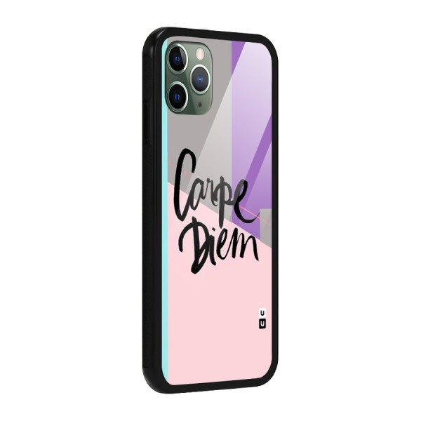 Stripes Black Diem Glass Back Case for iPhone 11 Pro