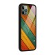 Stripes Classic Design Glass Back Case for iPhone 11 Pro