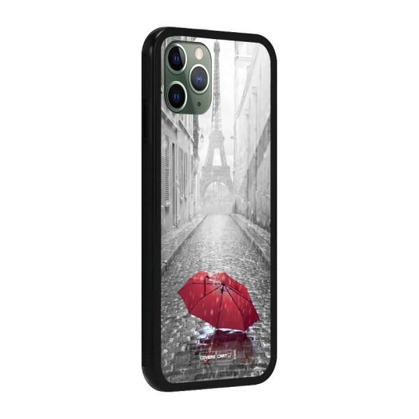 Umbrella Paris Glass Back Case for iPhone 11 Pro