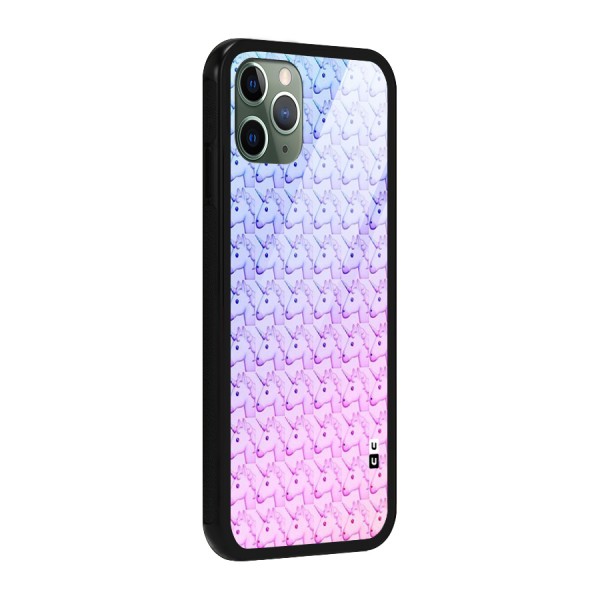 Unicorn Shade Glass Back Case for iPhone 11 Pro