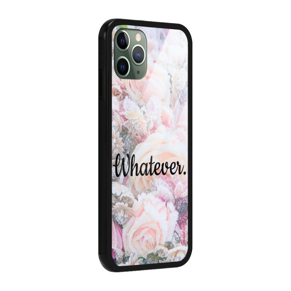 Whatever Glass Back Case for iPhone 11 Pro