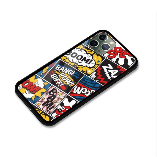 Bam Pattern Glass Back Case for iPhone 11 Pro