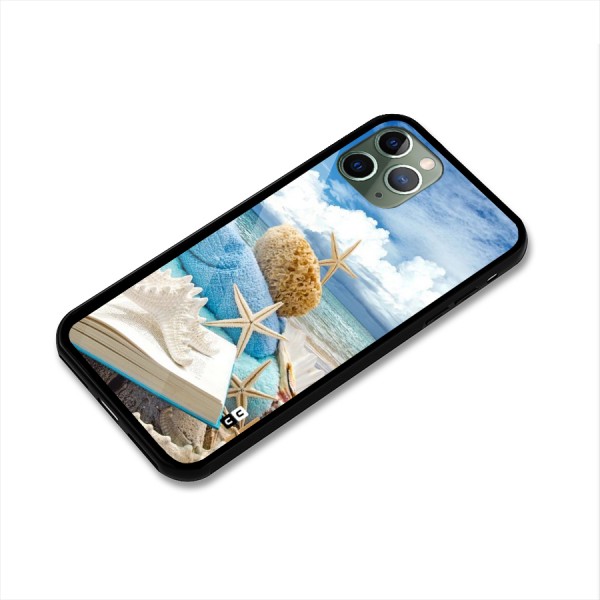 Beach Sky Glass Back Case for iPhone 11 Pro
