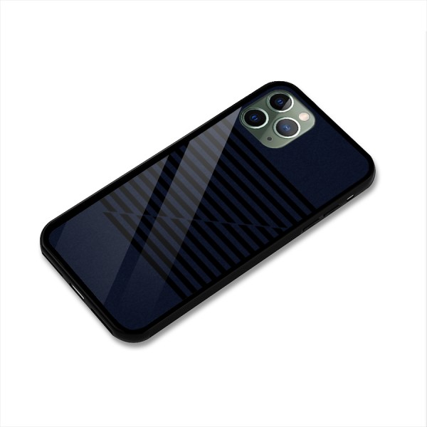 Classic Stripes Cut Glass Back Case for iPhone 11 Pro