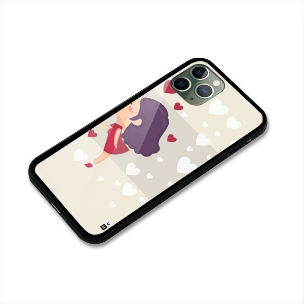 Girl in Love Glass Back Case for iPhone 11 Pro
