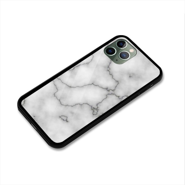 Grey Marble Glass Back Case for iPhone 11 Pro