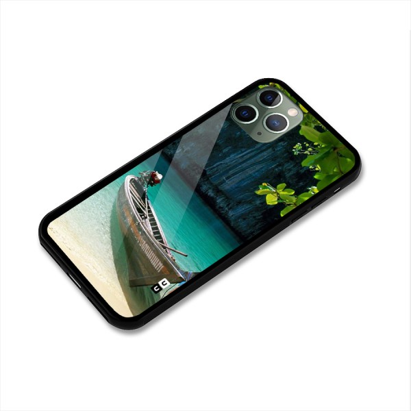 Lets Cross Over Glass Back Case for iPhone 11 Pro