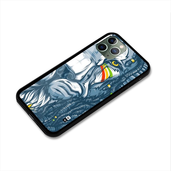 Lionic Face Glass Back Case for iPhone 11 Pro