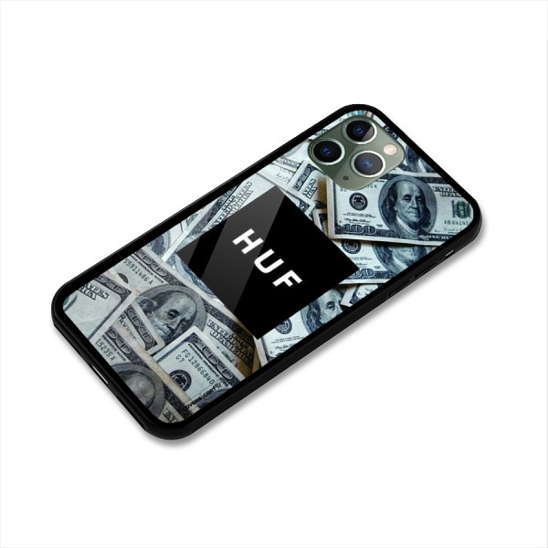 Money Life Glass Back Case for iPhone 11 Pro